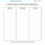 022 Substance Abuse Group Worksheets Elegant Relapse Db excel