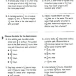 033 Free Printable 7Th Grade Math Word Problems For Graders Db excel