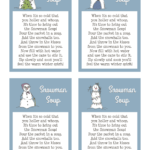 10 Best Free Printable Snowman Soup Labels Printablee