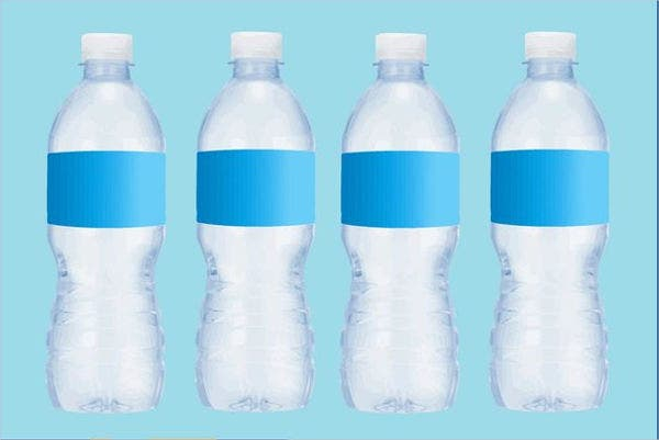 10 Blank Water Bottle Label Templates Free Printable PSD Word PDF 