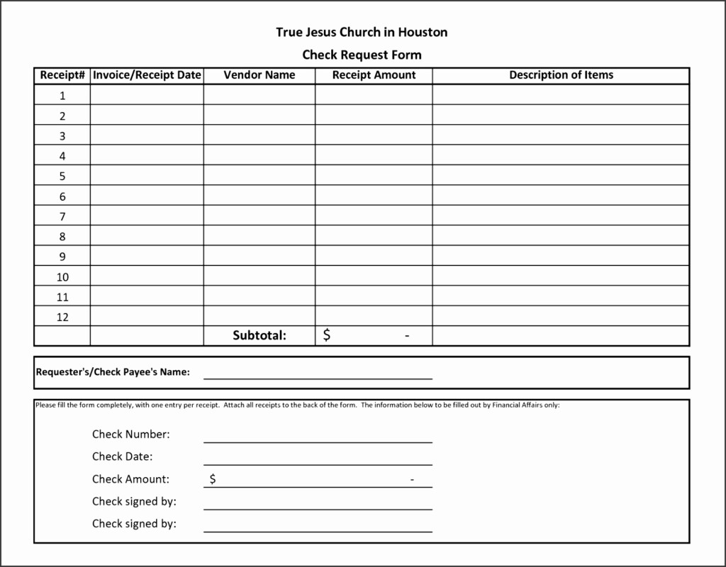 10 Check Request Form Template Free SampleTemplatess SampleTemplatess