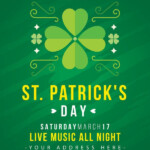 10 St Patricks Day Flyer Templates PSD AI Free Premium