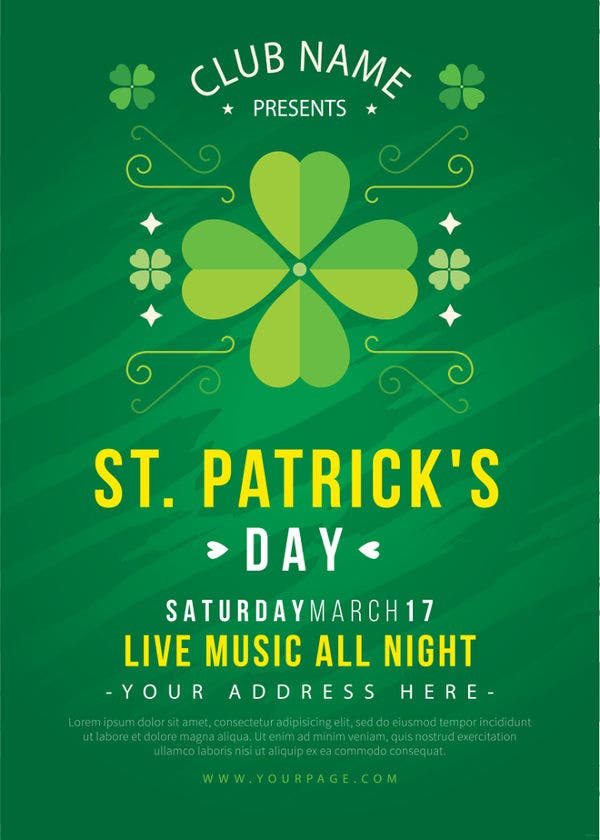 10 St Patricks Day Invitation Templates PSD AI Free Premium