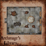 118 Archmage s Library Elven Tower Adventures Map Desert Map