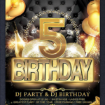 12 Anniversary Flyer Designs In PSD Design Trends Premium PSD