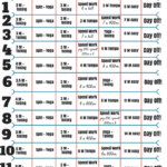12 Week Half Marathon Training Schedule Change Comin