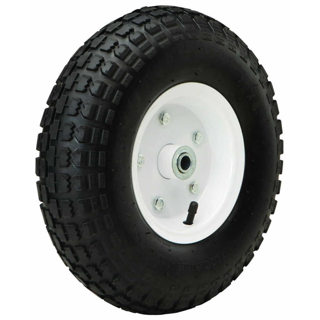 13 In Pneumatic Tire With White Hub Item 63058 67424 69382 