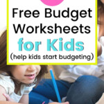 13 Kid s Budget Worksheets Plus Sample Budget Template For Teenagers