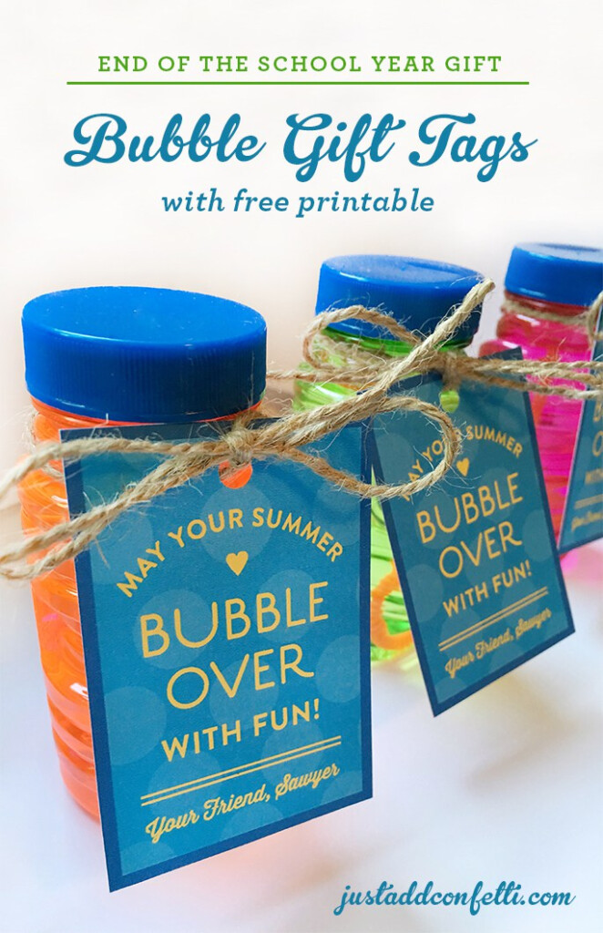 13 Last Day Of School Gift Tags free Printables Tip Junkie