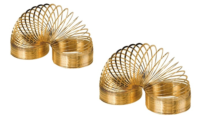 14 Karat Gold Plated Slinky Groupon Goods