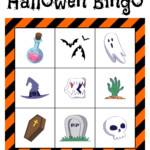 15 Best Black And White Printable Halloween Bingo Cards Printablee