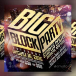 18 Amazing Block Party Flyer Designs PSD AI InDesign Free