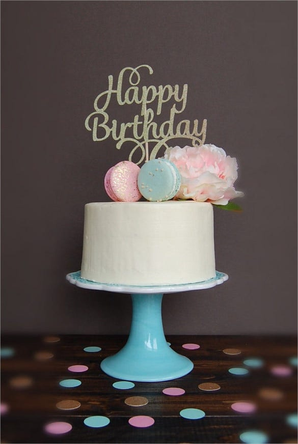 18 Birthday Cake Templates PSD EPS In Design Free Premium