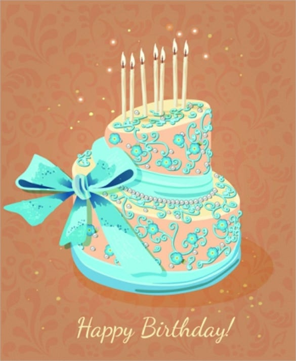 18 Birthday Cake Templates PSD EPS In Design Free Premium 