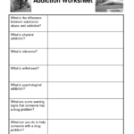 19 Free Substance Abuse Worksheets For Adults Worksheeto