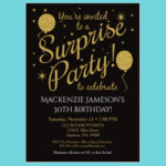 19 Surprise Party Invitation Designs And Examples PSD AI Examples