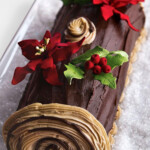 1kg Yule Log Black Forest Cake Online Gift And Flowers