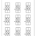 2 Digit Borrow Subtraction Regrouping 5 Worksheets Free Printable