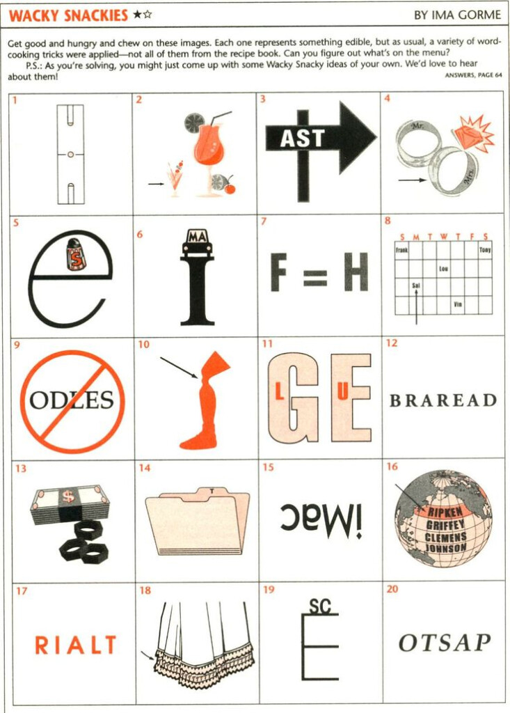 2 Rebus Puzzles Worksheet Rebus Puzzles Word Brain Teasers Brain 