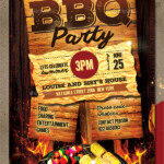 20 BBQ Party Invitation Templates Free Premium PSD Downloads