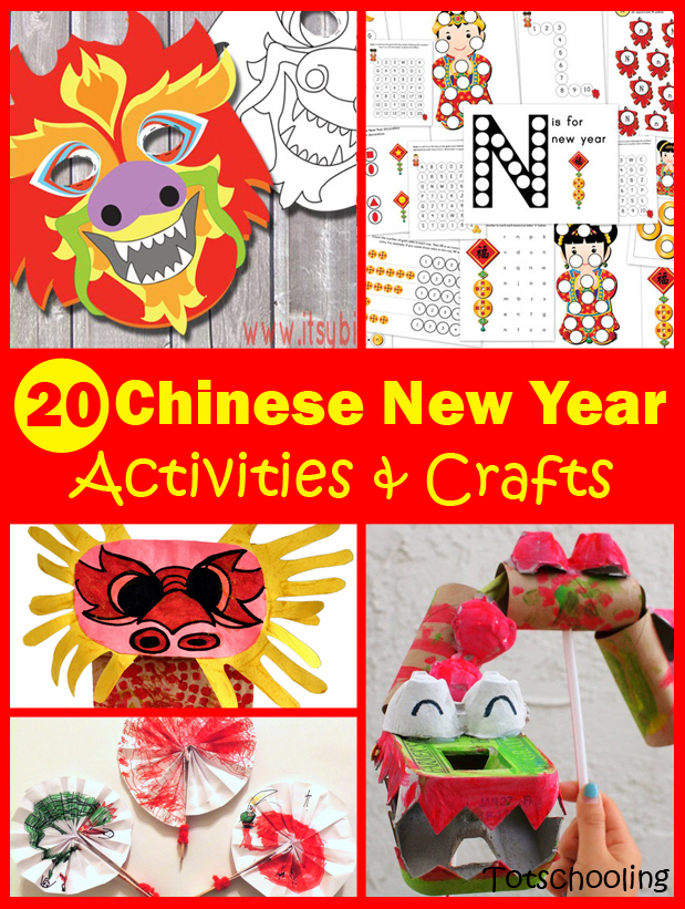 20 Chinese New Year Crafts Activities For Kids Totschooling