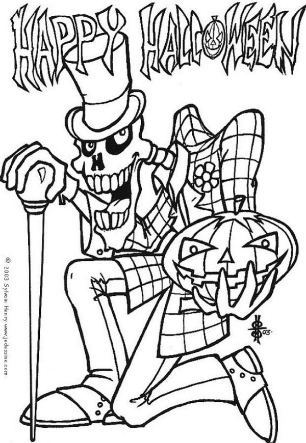 20 Fun Halloween Coloring Pages For Kids Hative