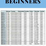 20 Week Marathon Training Plan For Beginners Running After Lukas