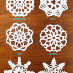 20 Winter Snowflake Crafts The Crafty Blog Stalker