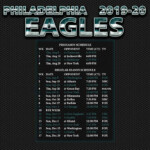 2019 2020 Philadelphia Eagles Wallpaper Schedule