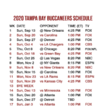 2020 2021 Tampa Bay Buccaneers Lock Screen Schedule For IPhone 6 7 8 Plus