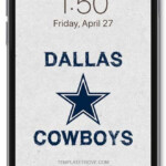 2021 2022 Dallas Cowboys Lock Screen Schedule For IPhone 6 7 8 Plus