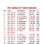 2021 2022 Kansas City Chiefs Lock Screen Schedule For IPhone 6 7 8 Plus