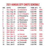 2021 2022 Kansas City Chiefs Lock Screen Schedule For IPhone 6 7 8 Plus