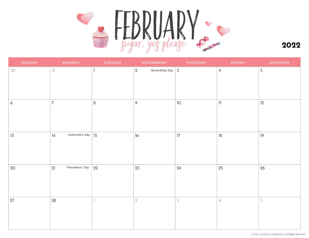 2022 Printable Calendars For Moms IMOM