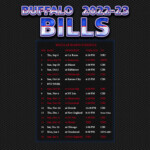 2023 2023 Buffalo Bills Wallpaper Schedule