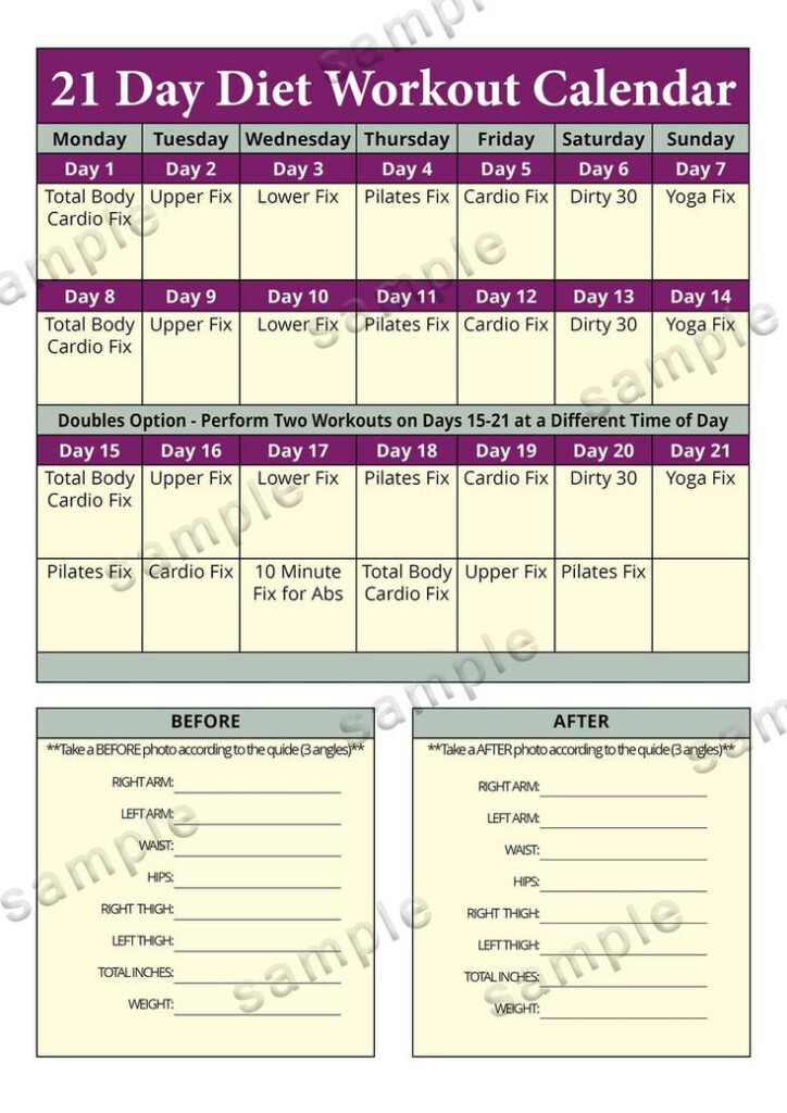 21 Day Diet Tracker Sheet 6 Page Bundle Pack Printable In 2021 21 