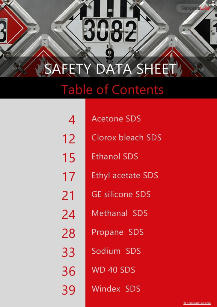 21 Table Of Contents Templates Examples Word PPT TemplateLab