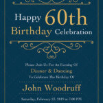 23 60th Birthday Invitation Templates PSD AI Free Premium Templates