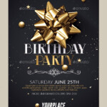23 Birthday Party Invitation Designs Word PSD AI Vector EPS