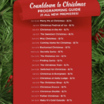 25 Days Of Christmas Movie Schedule The Typical Mom