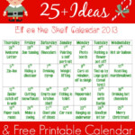 25 Elf On The Shelf Ideas With Printable Calendar An ElfontheShelf