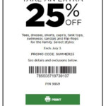 25 percent off current Kohls Coupon codes for 2021 Printable Coupons