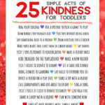 25 Simple Random Acts Of Kindness For Toddlers And Preschoolers