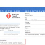 27 Images Of Bls Blank Template Zeept Throughout Cpr Card Template