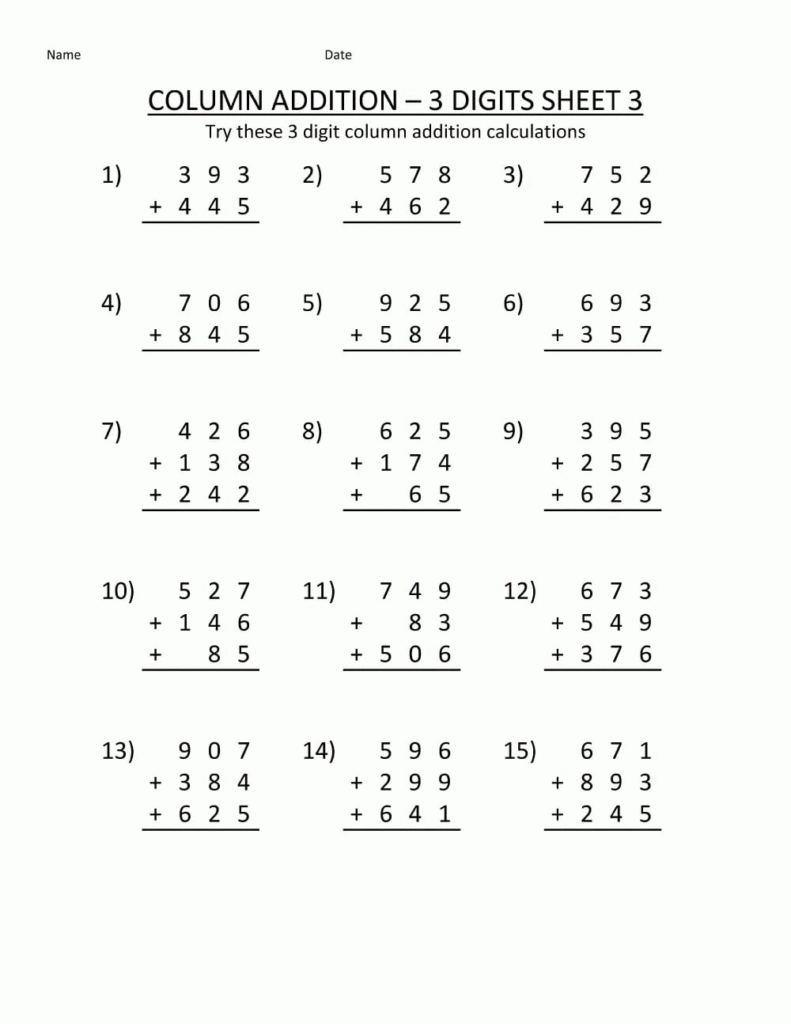 Math For 2nd Graders Worksheets Printable FreePrintable.me