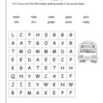 2Nd Grade Spelling Worksheets Pdf Db excel