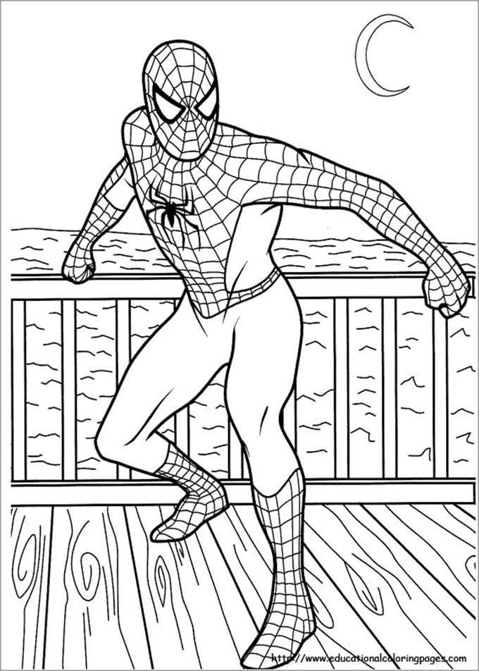 30 Spiderman Colouring Pages Printable Colouring Pages Free