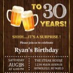 30th Birthday Invitation Examples Format Pdf Examples