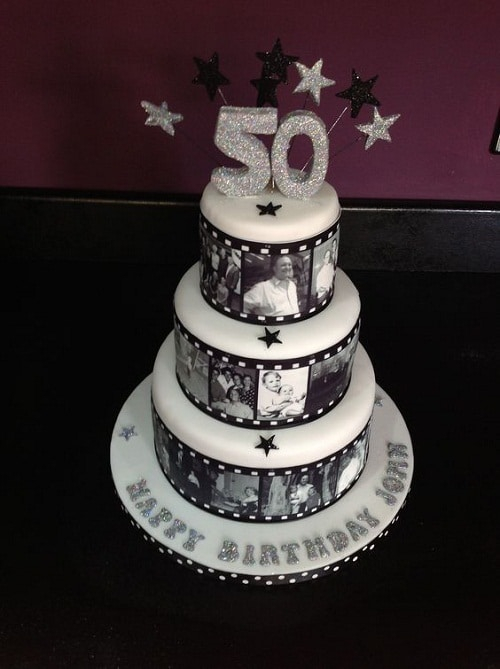 34 Unique 50th Birthday Cake Ideas With Images