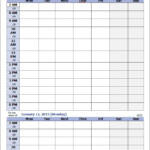 35 Sample Weekly Schedule Templates Sample Templates